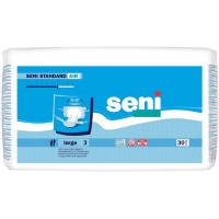 Подгузники для взрослых Seni Standard Air размер L, 30 шт 